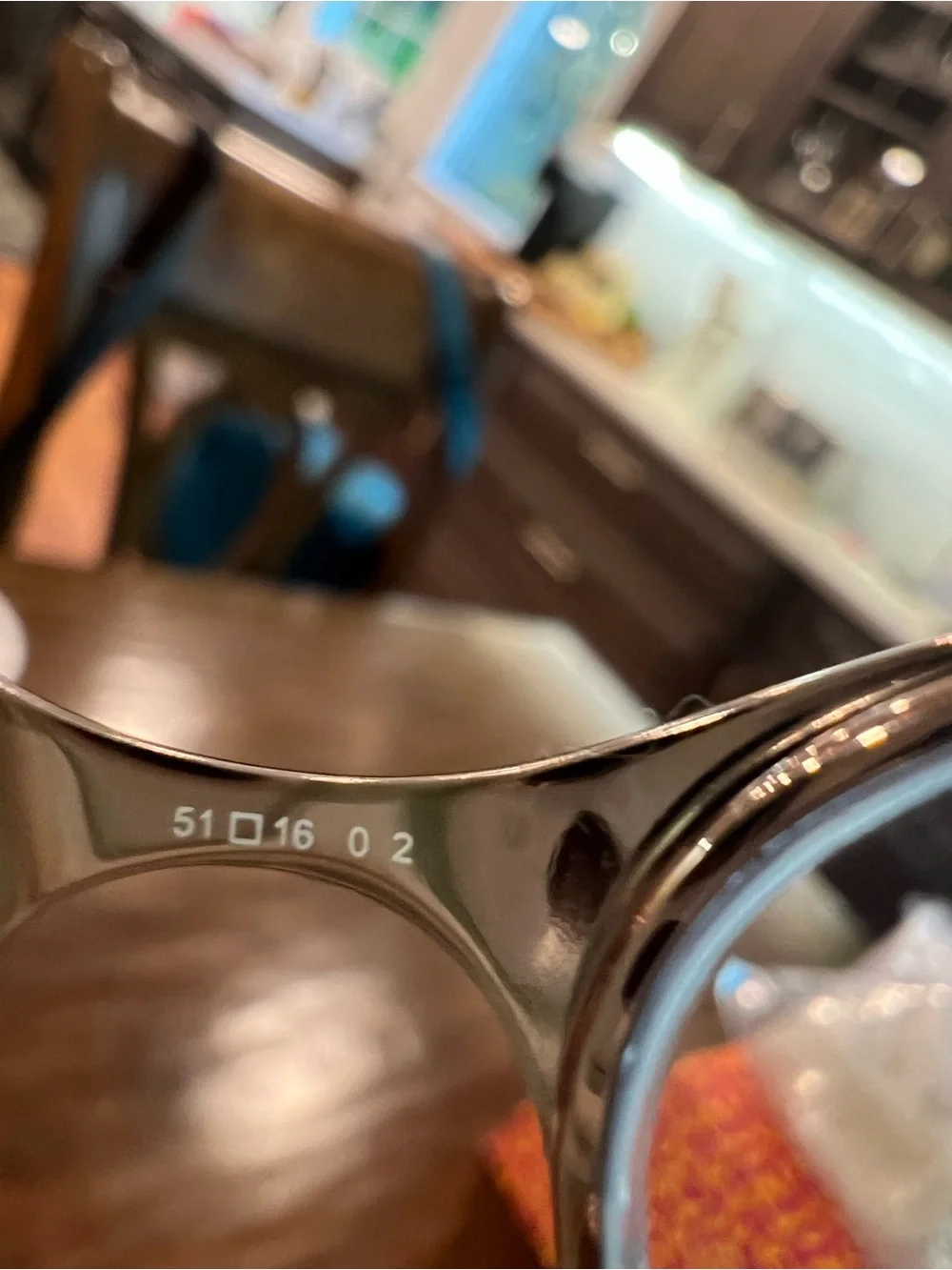 Kate Spade Adelina Black/Pink/Rose Gold Semi-Rim Cat-Eye Glasses w/ case